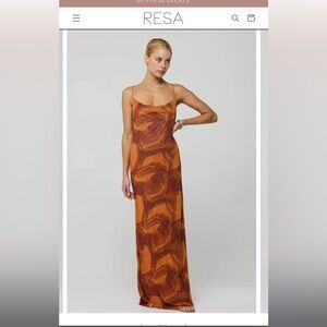 Resa Margot Mesh Maxi (NWOT)